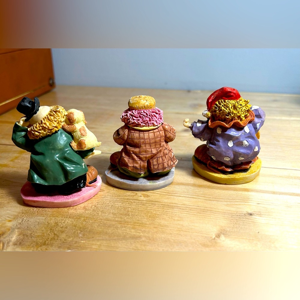 Vintage Circus Clown Figurine Set - Picture 3 of 9